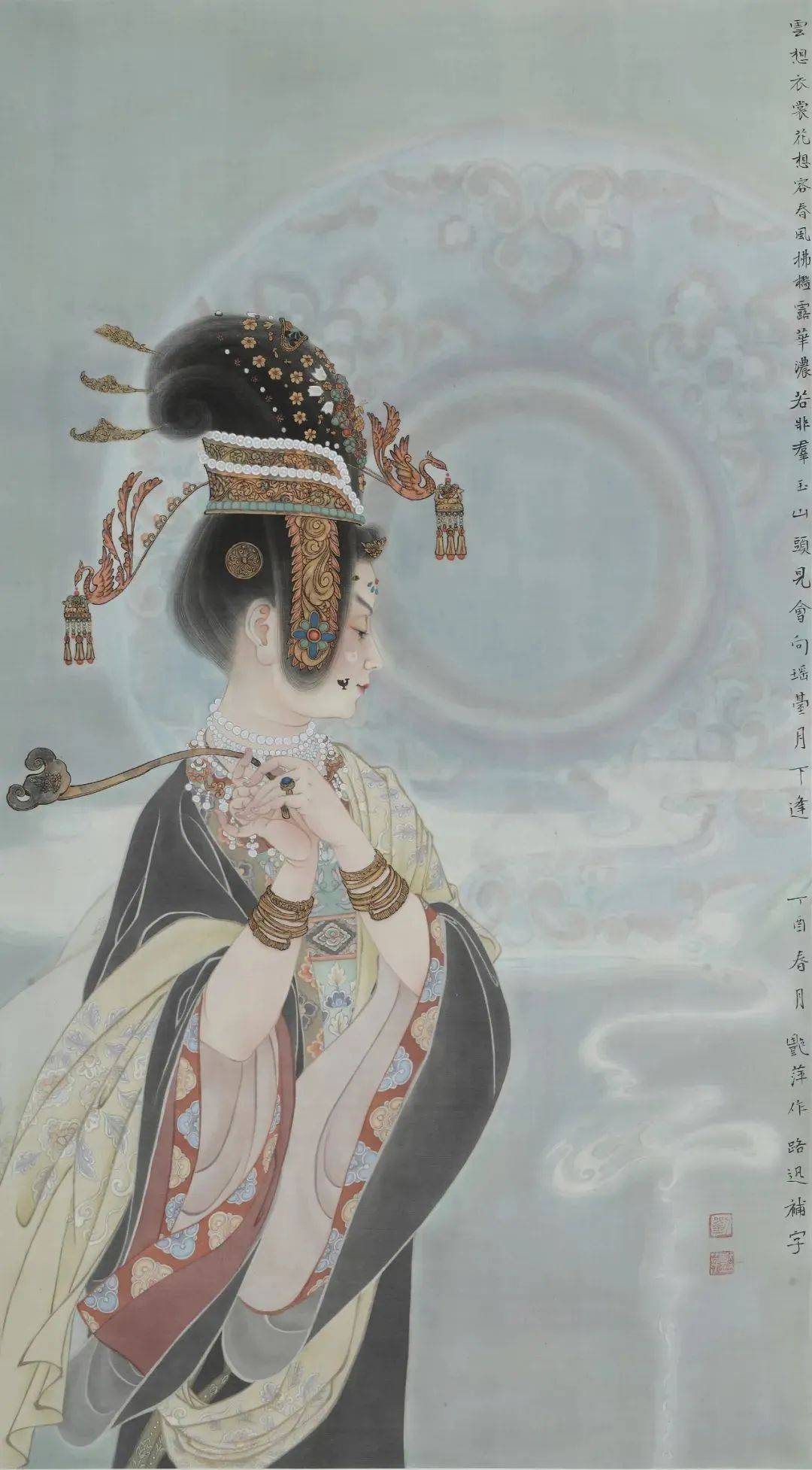 设色娴雅——刘艳萍工笔重彩作品欣赏