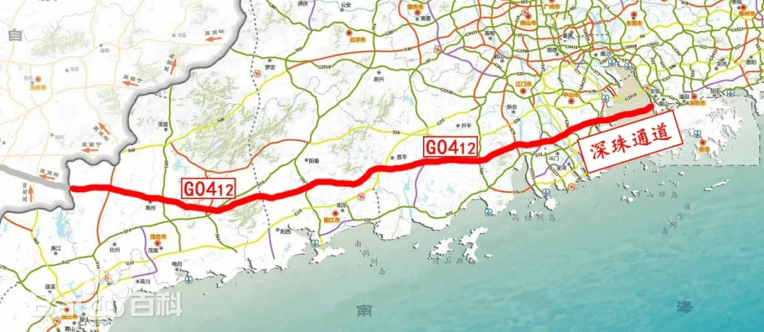 博白到高州高速公路图图片