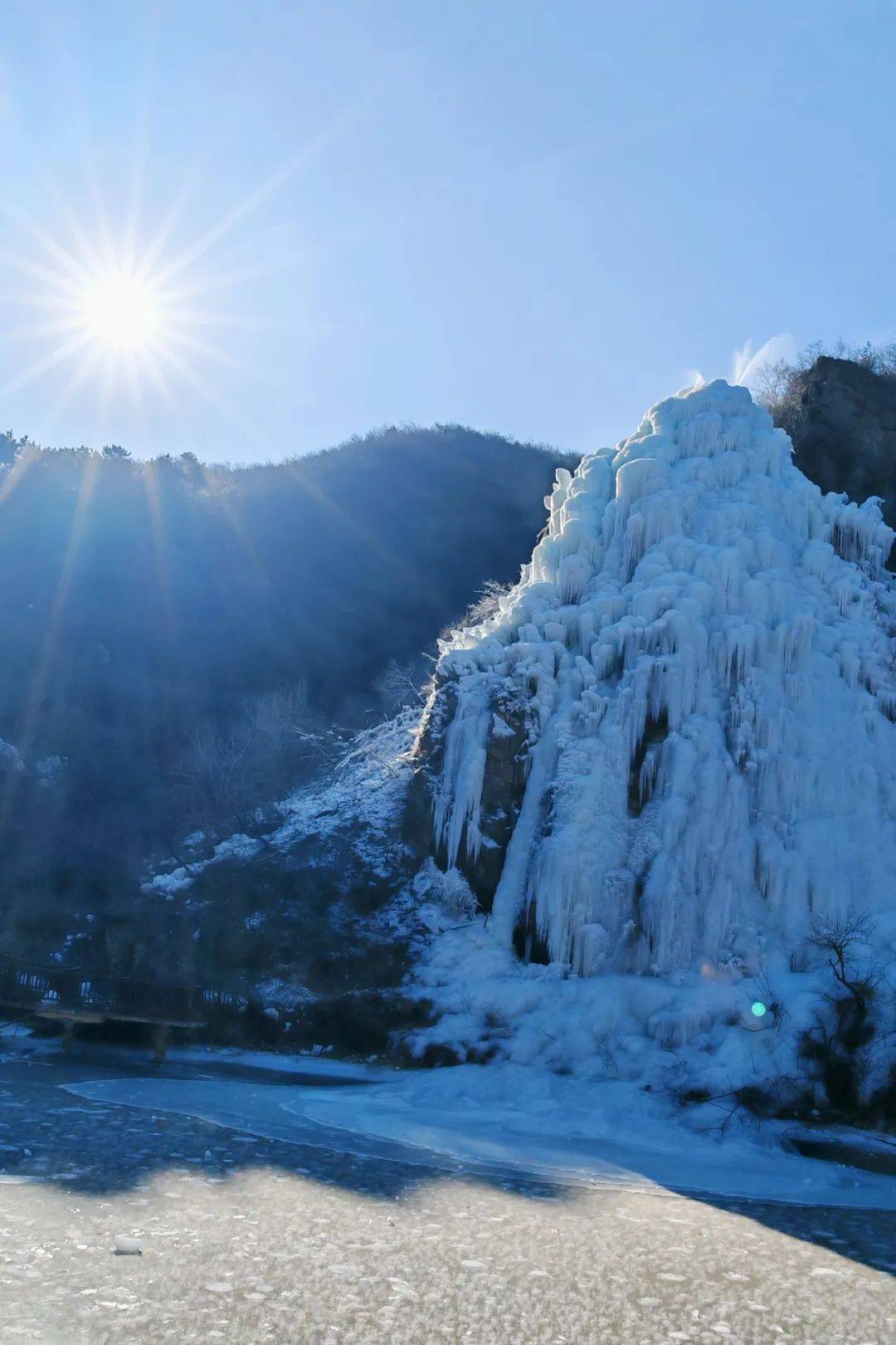 门头沟神泉峡冰瀑拍摄蒋志未来天气趋势2024年最后一个双休日天气