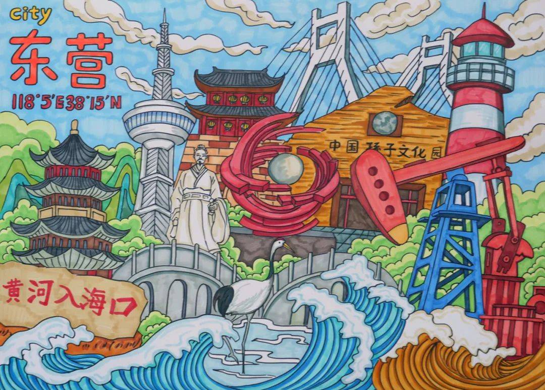 线上逛展,开发区第八届书画作品儿童画篇