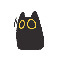 小表情 | 小黑猫煤球表情包