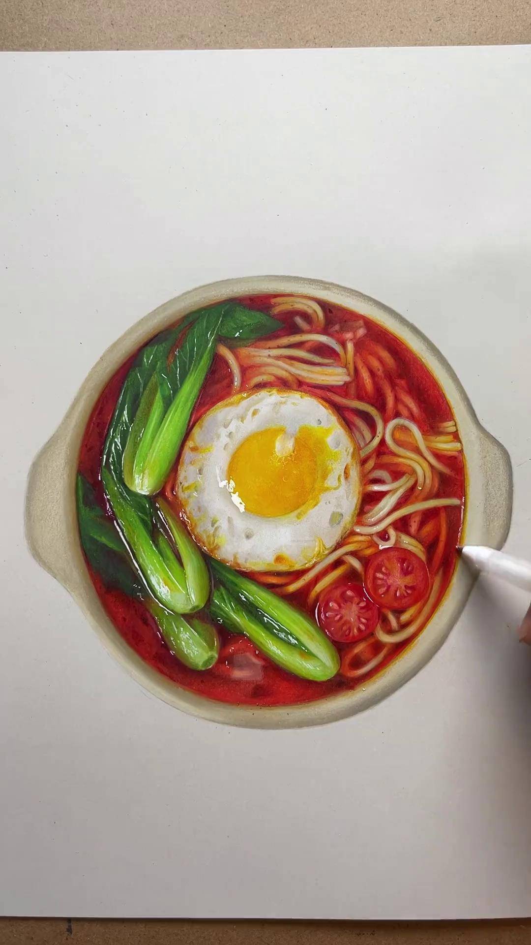 教你画面条这次你学会了吗