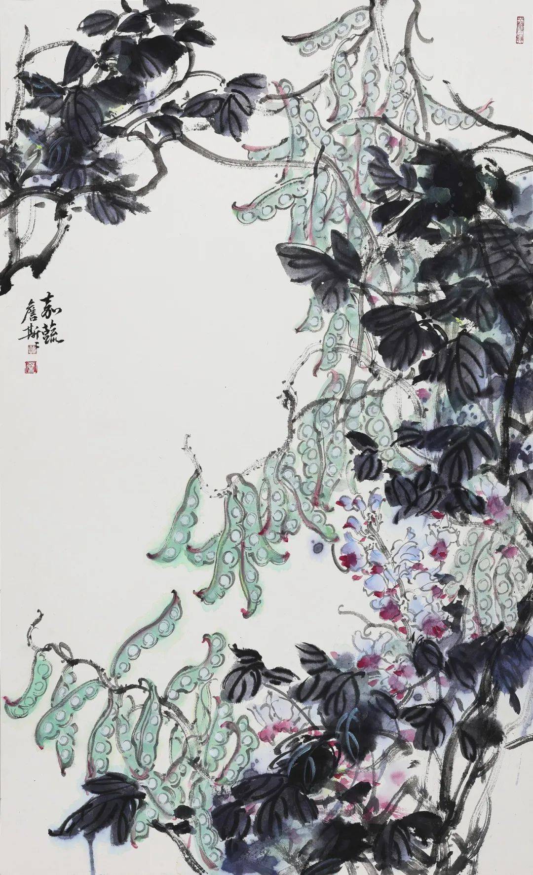 吉祥欢歌·2 200cm×200cm 2024年卢贞 成都画院专职画家卢贞 美丽新