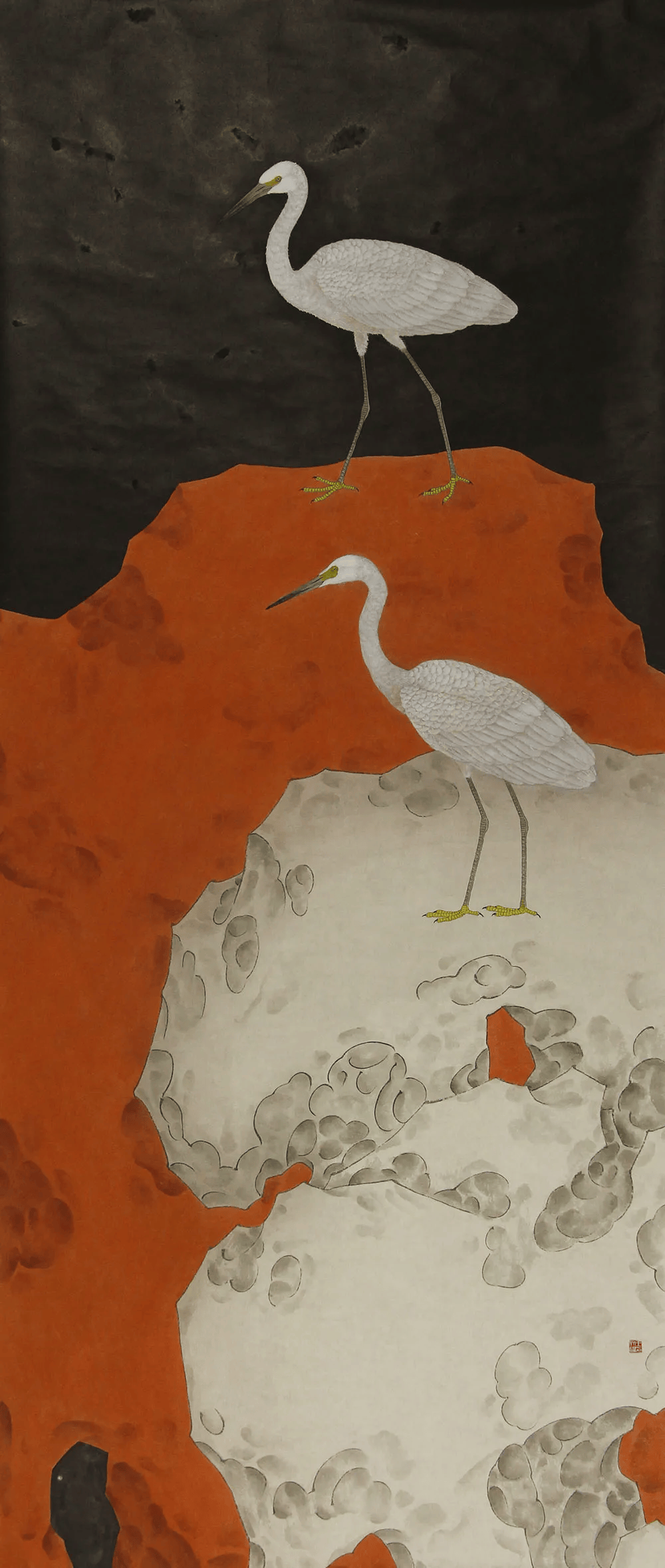 笔致工匀,墨线流畅,充满雅趣