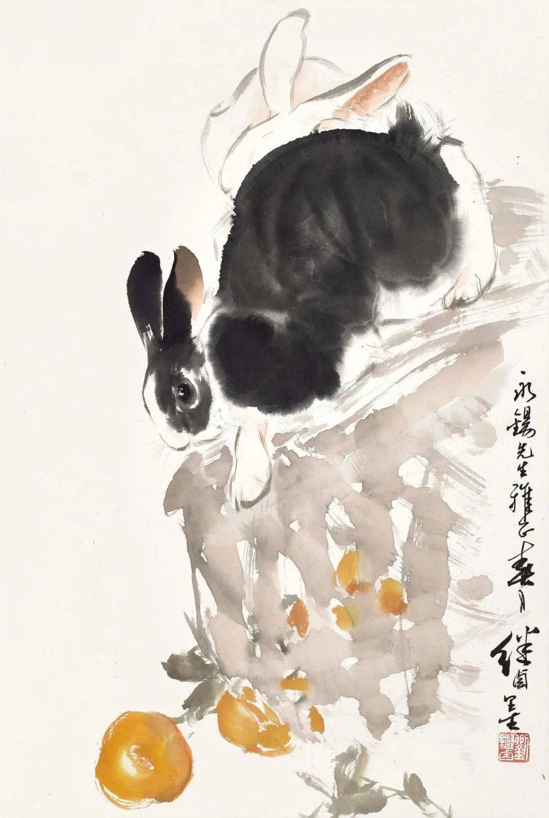 写意兔技法全解,一学就会!