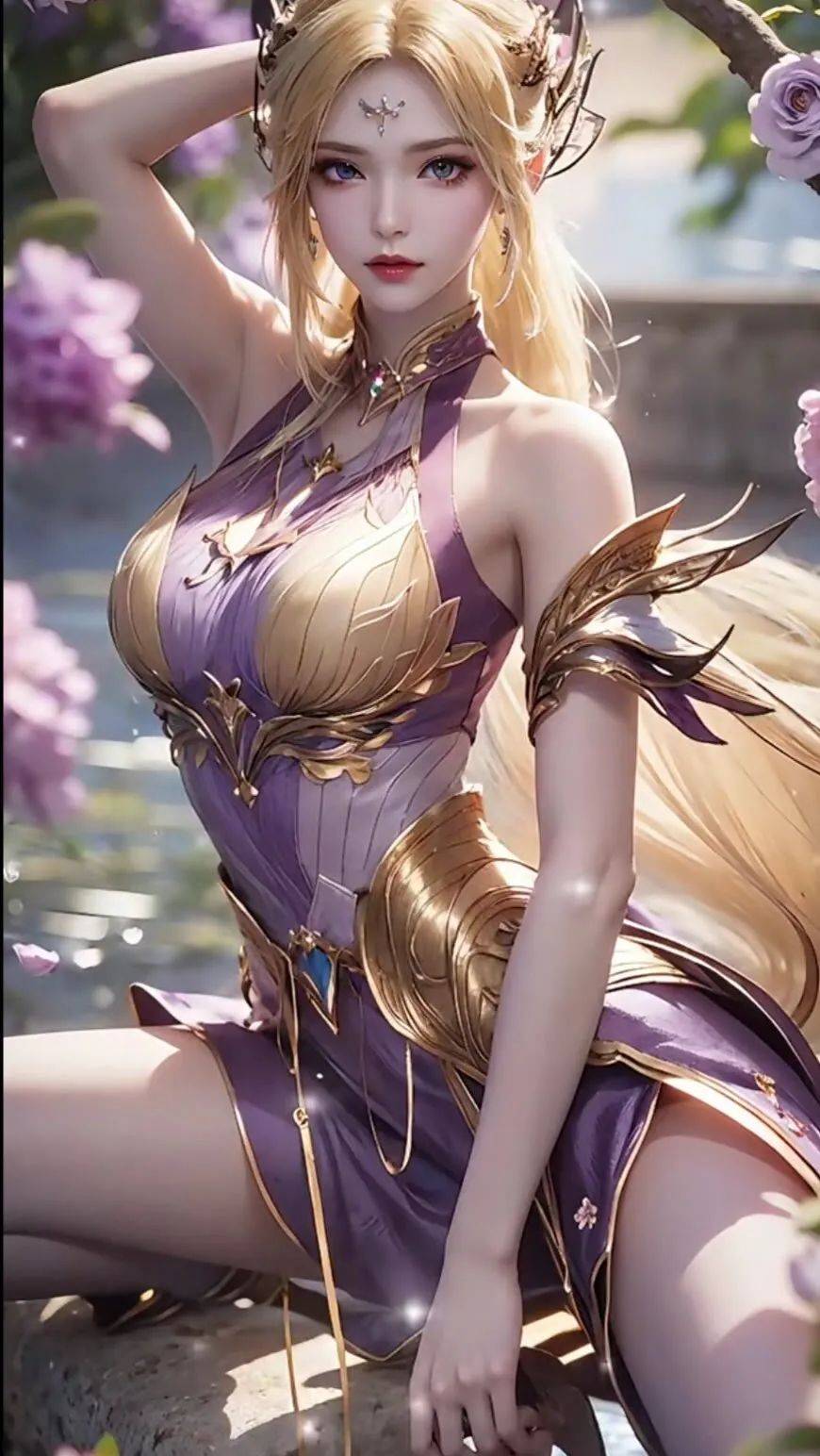 斗罗大陆#千仞雪#大长腿真是绝了