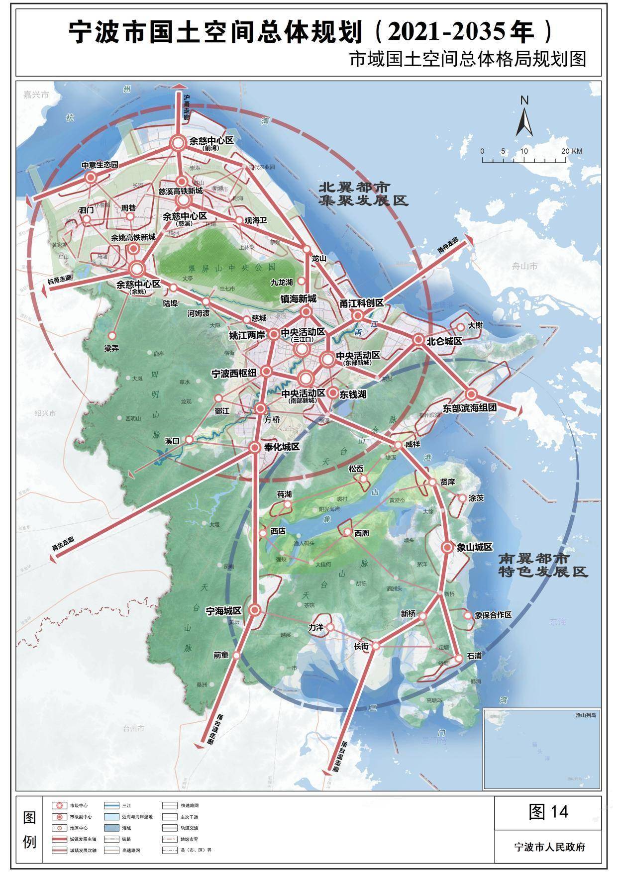 也就是国际性综合交通枢纽城市,如下表所示:显然,按照上面规划,宁波市