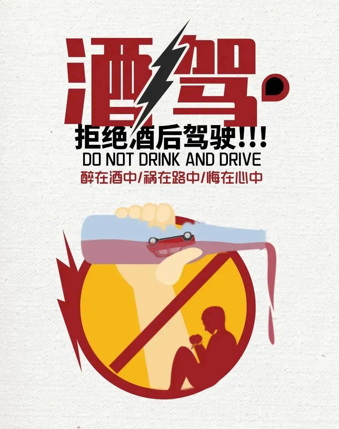 酒驾醉驾危害大,莫存侥幸把车开