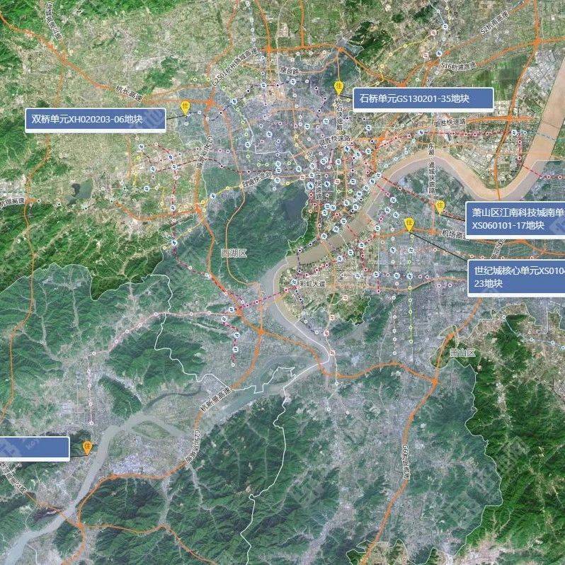 杭州市区春节前再挂牌5宗涉宅地,总起价47.6亿_地块_杭州东站_杭政储