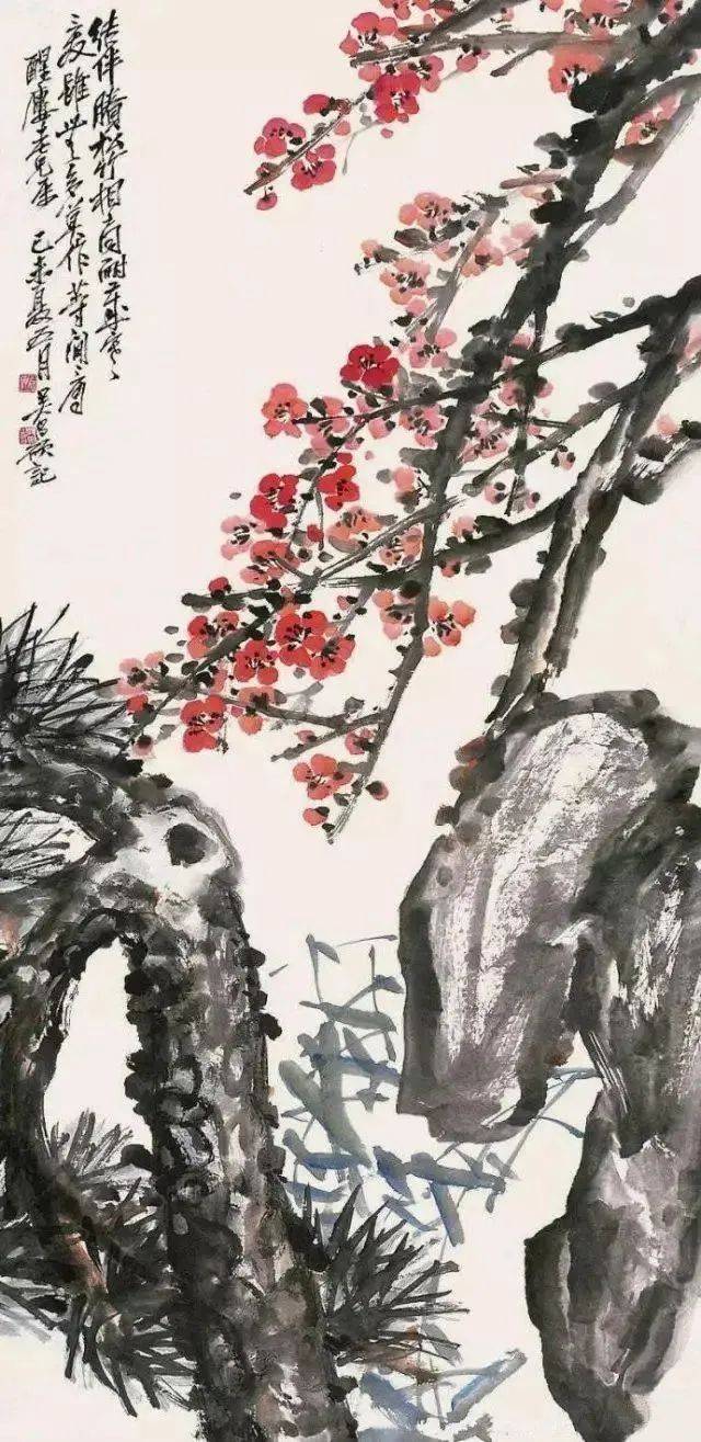 吴昌硕花鸟画赏析(梅花篇)