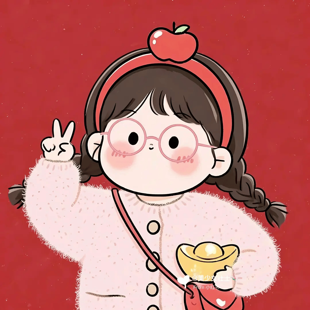 头像|2025新年头像红色系新年喜庆头像
