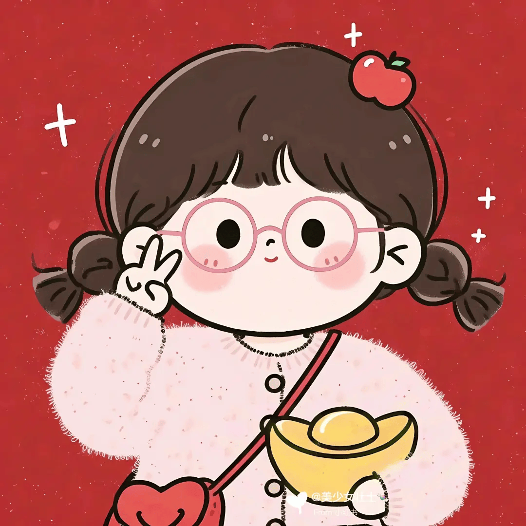 头像|2025新年头像红色系新年喜庆头像
