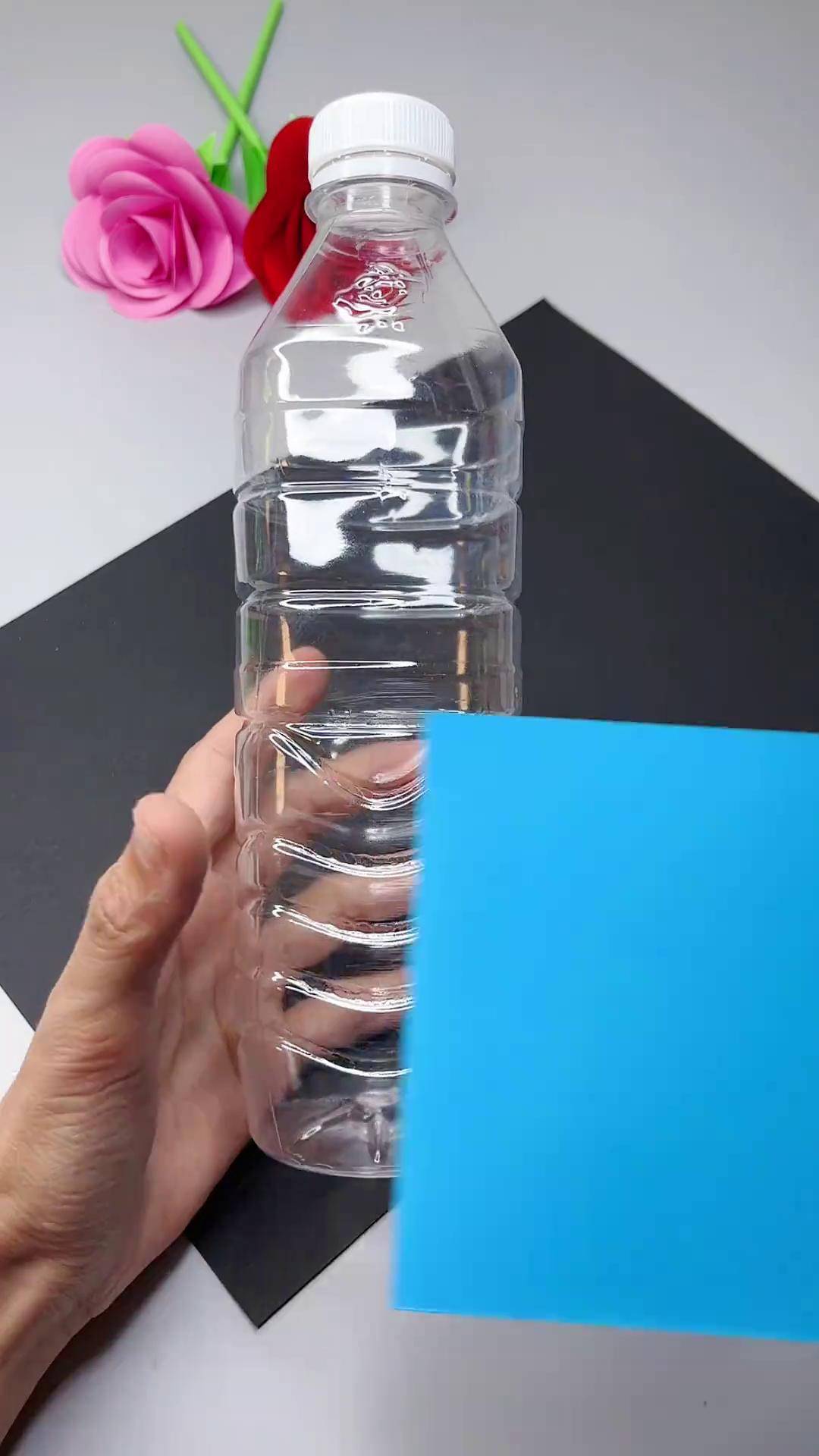 用一个饮料瓶制作可爱的大象饮水机在家跟小朋友一起玩起来吧变废为宝