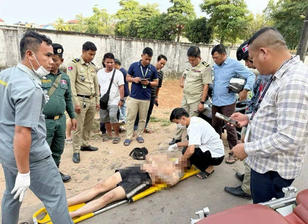 西港一名中国男子遭枪击