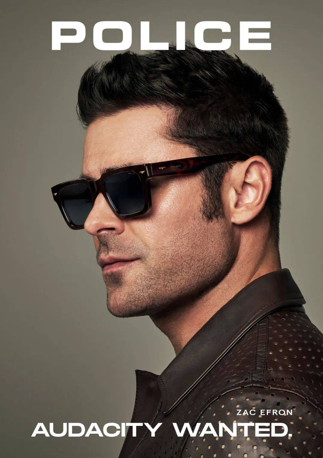 官宣丨police全球代言人zac efron