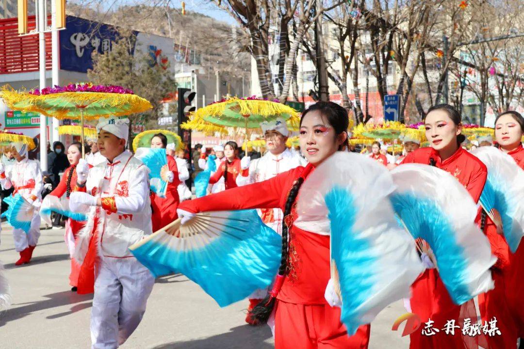 志丹秧歌火力全开, 这些照片记录超燃瞬间!
