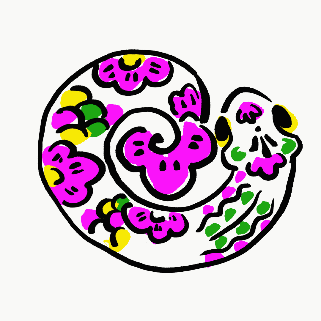 清华美院原博教授团队设计,"久久蛇"表情包传递长长久久的祝福