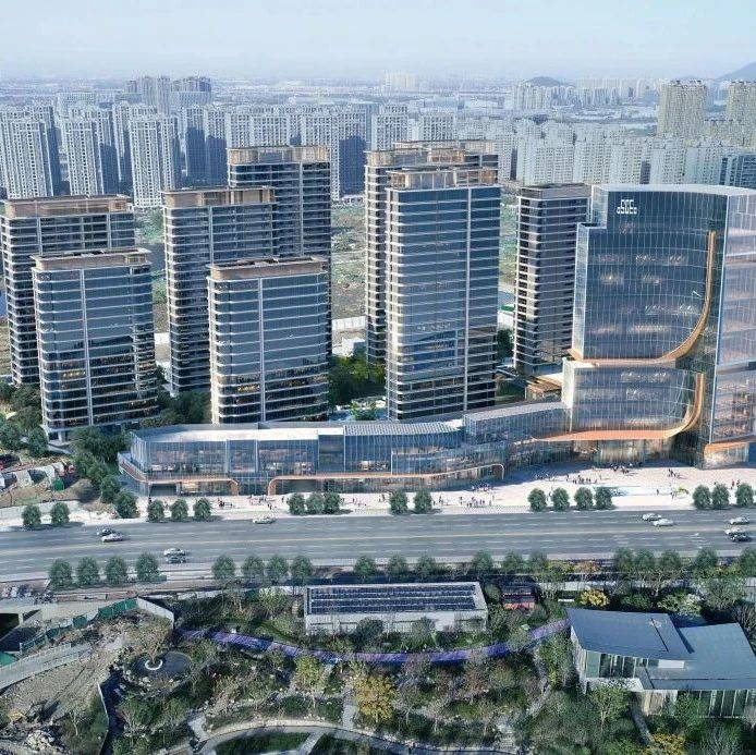 中建三局余杭北部新城项目公示,规划10幢住宅,1幢办公楼_杭政储_配套_地块
