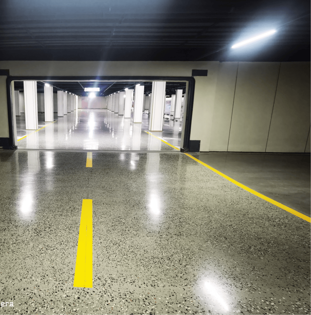 新一代车库地坪太美了!用的什么施工工艺?