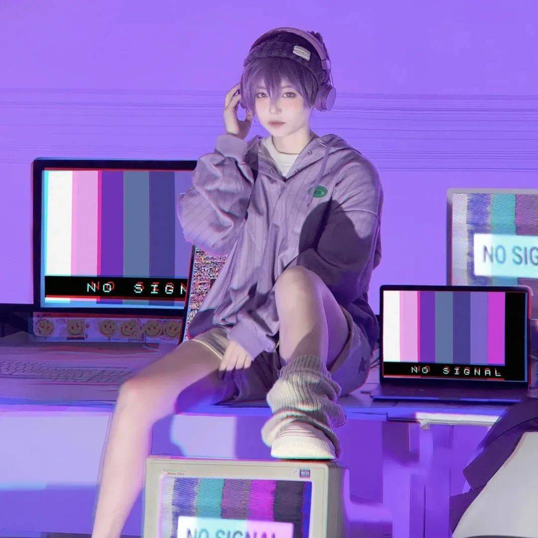 一期紫色系头像