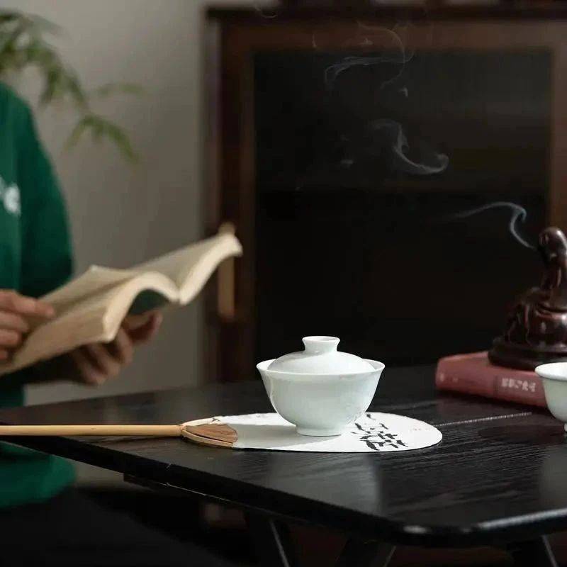 一卷画，一盏茶，一个人，一册书_江南_时光_季节