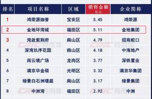 单月卖出5.11亿，金地环湾城2号地块即将入市