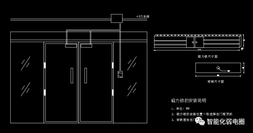 门禁系统如何与消防,视频监控,楼宇系统联动,附门禁最全大样图