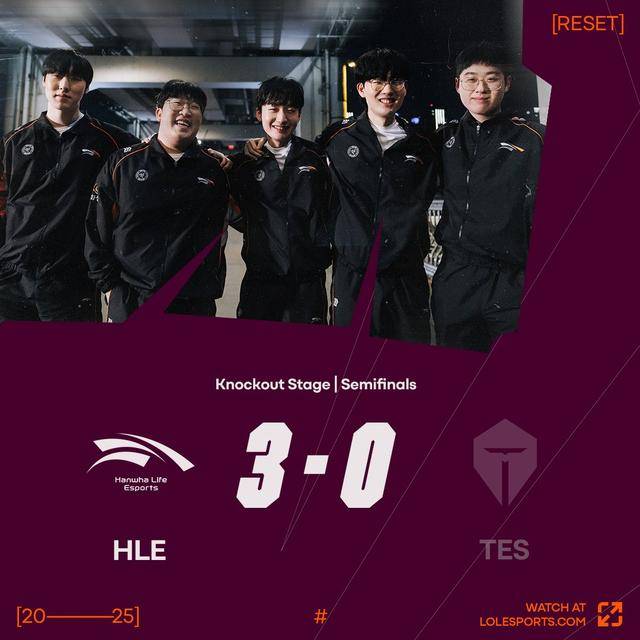 TES 0-3惨遭HLE横扫，英雄联盟全球先锋赛淘汰赛遗憾止步