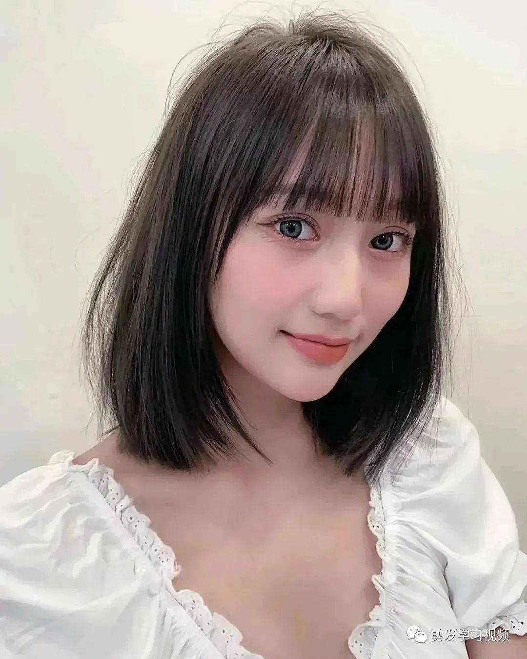 奶茶味妹妹短发呀~