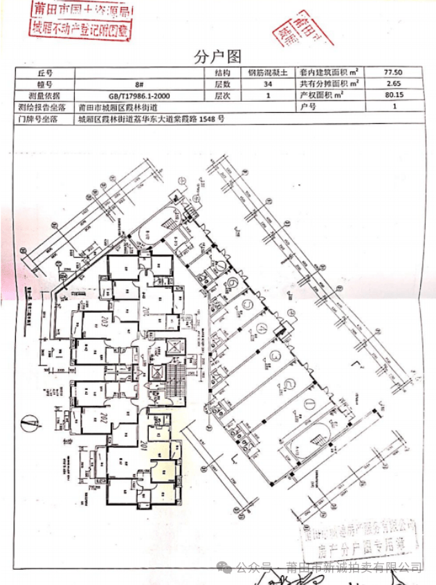 莆田城厢区239套房产公开拍卖，投资良机不容错过！ 莆田城厢区239套房地产拍卖，各小区优势大揭秘