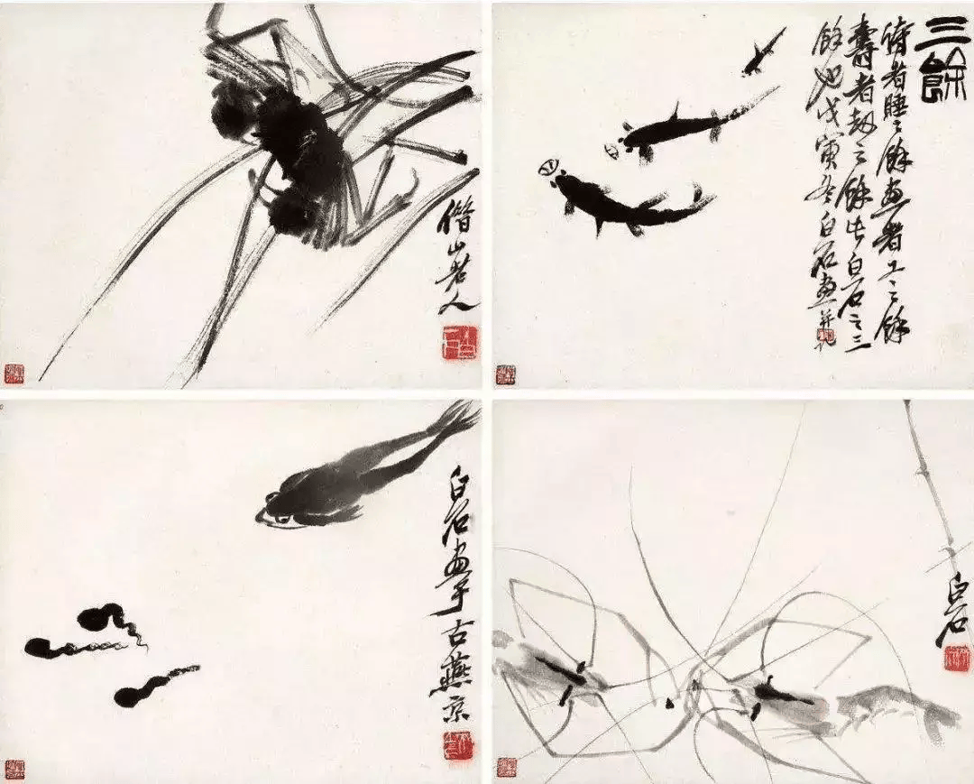 中国絵画　究極の名家作品セット 張大千齊白石徐悲鴻 李可染 傅抱石 など国画巻絵 中国絵画 究極の名家作品セット 張大千齊白石徐悲鴻 李可染 傅