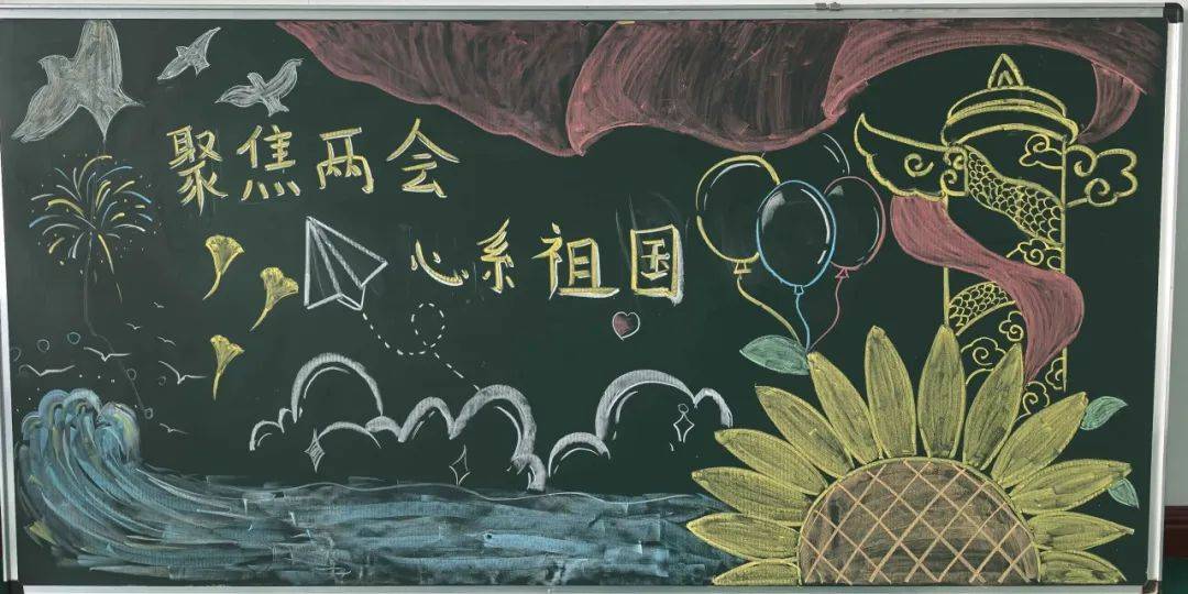 鸡西市消防救援支队开展贯彻两会精神 凝聚奋斗目标主题黑板报评选