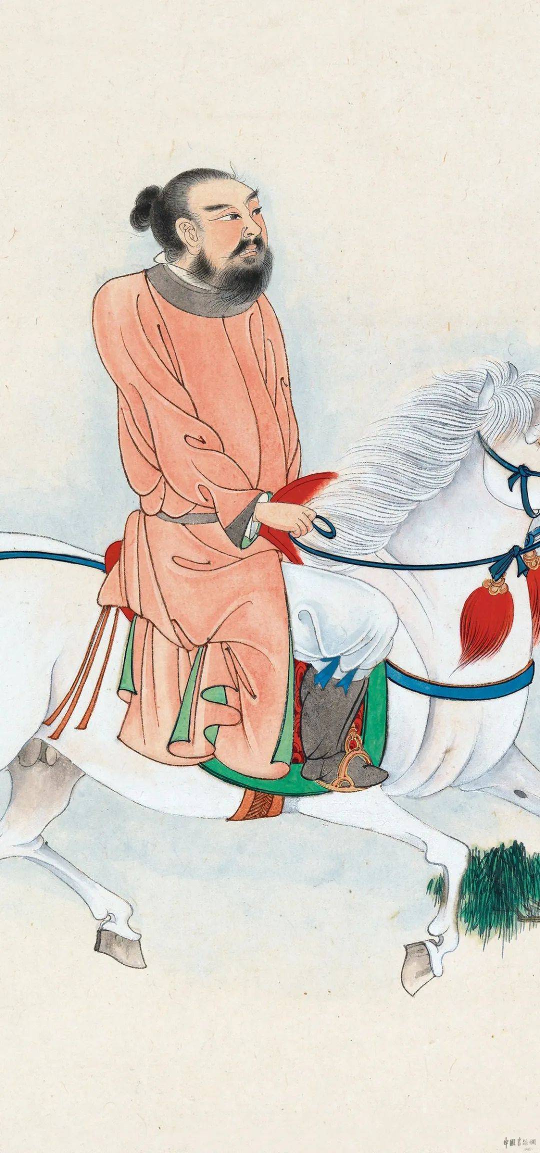 赏画| 张大千《东丹王人马图》