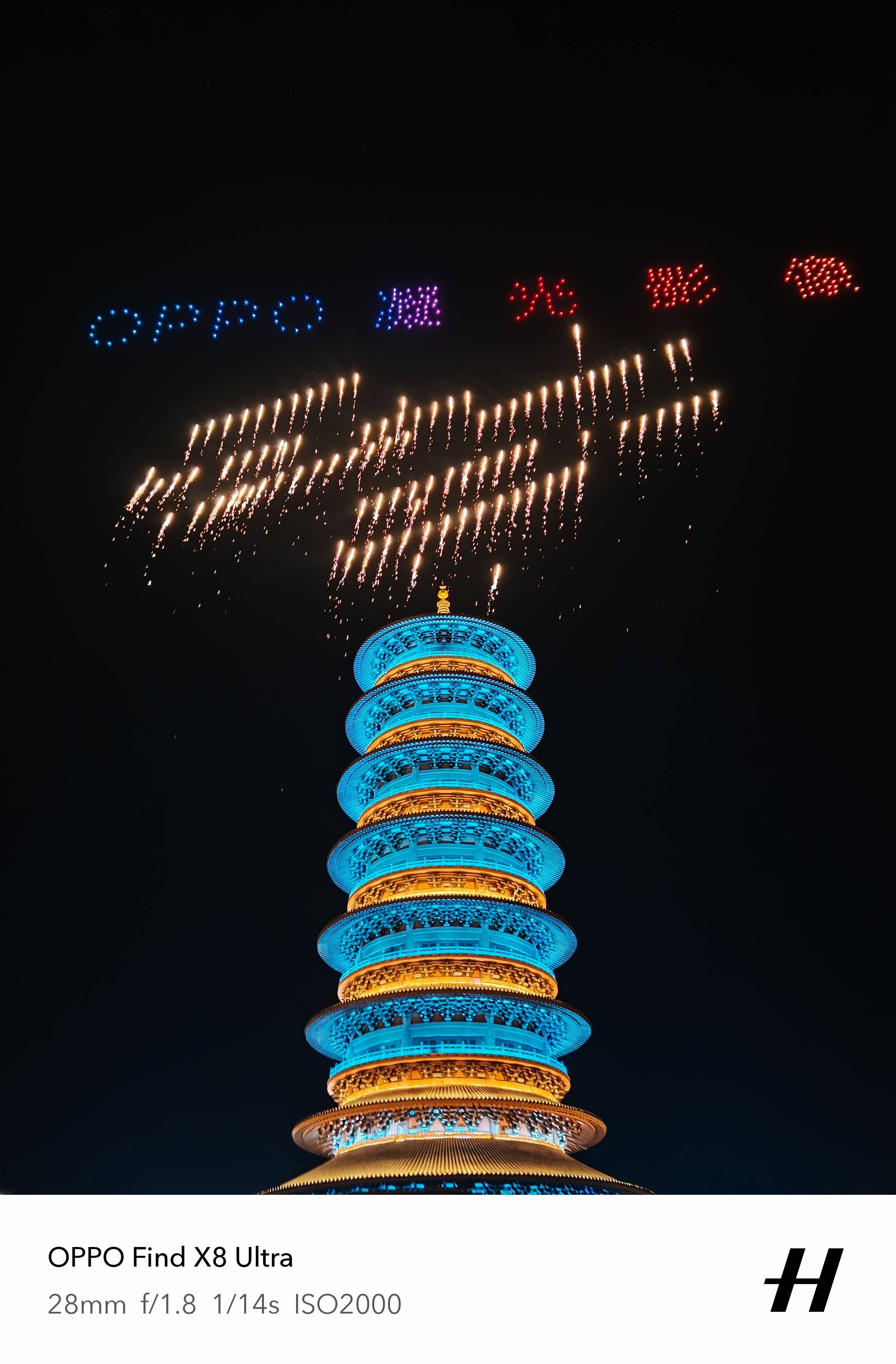 夜游神器Find X8 Ultra，夜色肤色都出色
