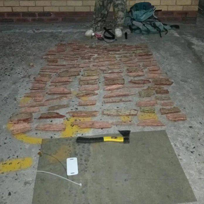 非法剥树皮,三名嫌疑人保护区被逮捕_警方_背包_于本