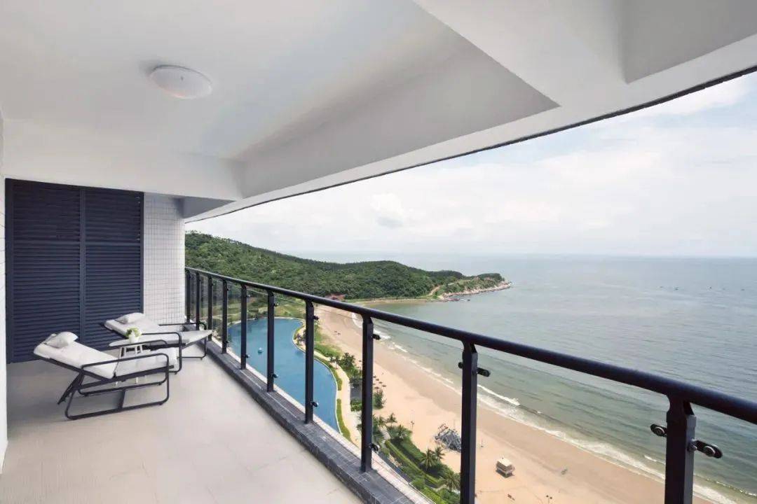 打卡楼顶天际泳池,玩水逛沙滩,看日出,住阳江海陵岛沐舍酒店高层海景