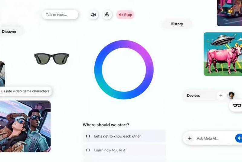 Meta AI新应用上线:社交+AI,解锁互动新体验!_meta_用户_语音