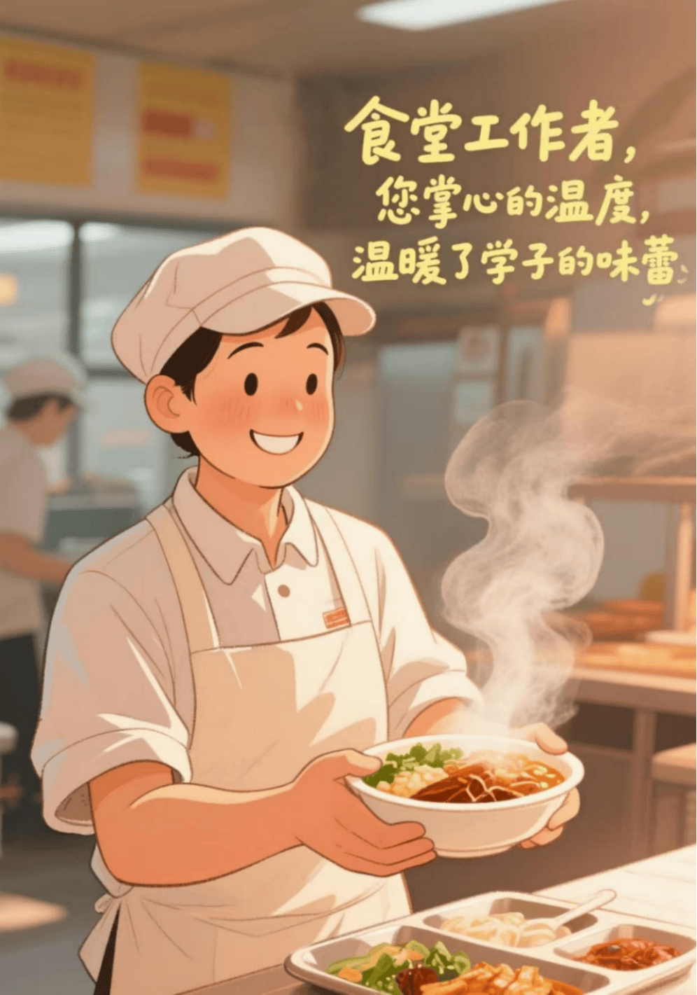 致敬校园里的"幕后英雄"