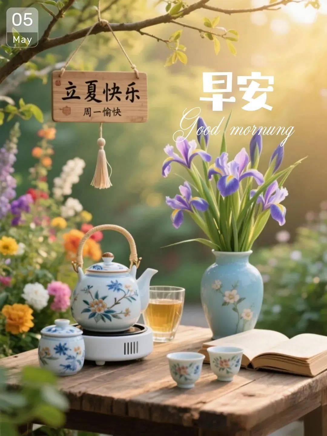 立夏早上好图片大全,今天最新版祝福高清大图