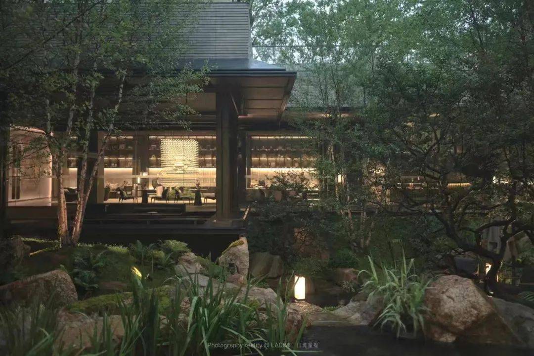 豪宅怎么起范？—— [ 下沉会所庭院 ]JN江南注册(图20)
