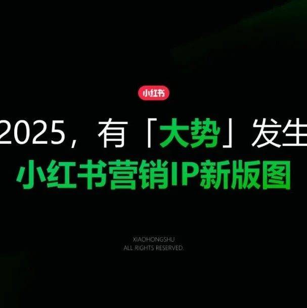 小红书2025营销IP通案!_生活_图谱_运营