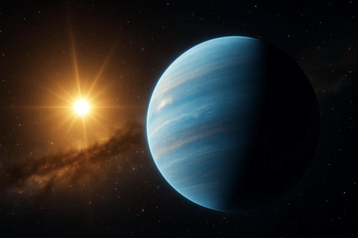 穿透宇宙迷雾：韦伯望远镜首次透视亚海王星，探明 TOI-421 b 大气成分颠覆行星认知