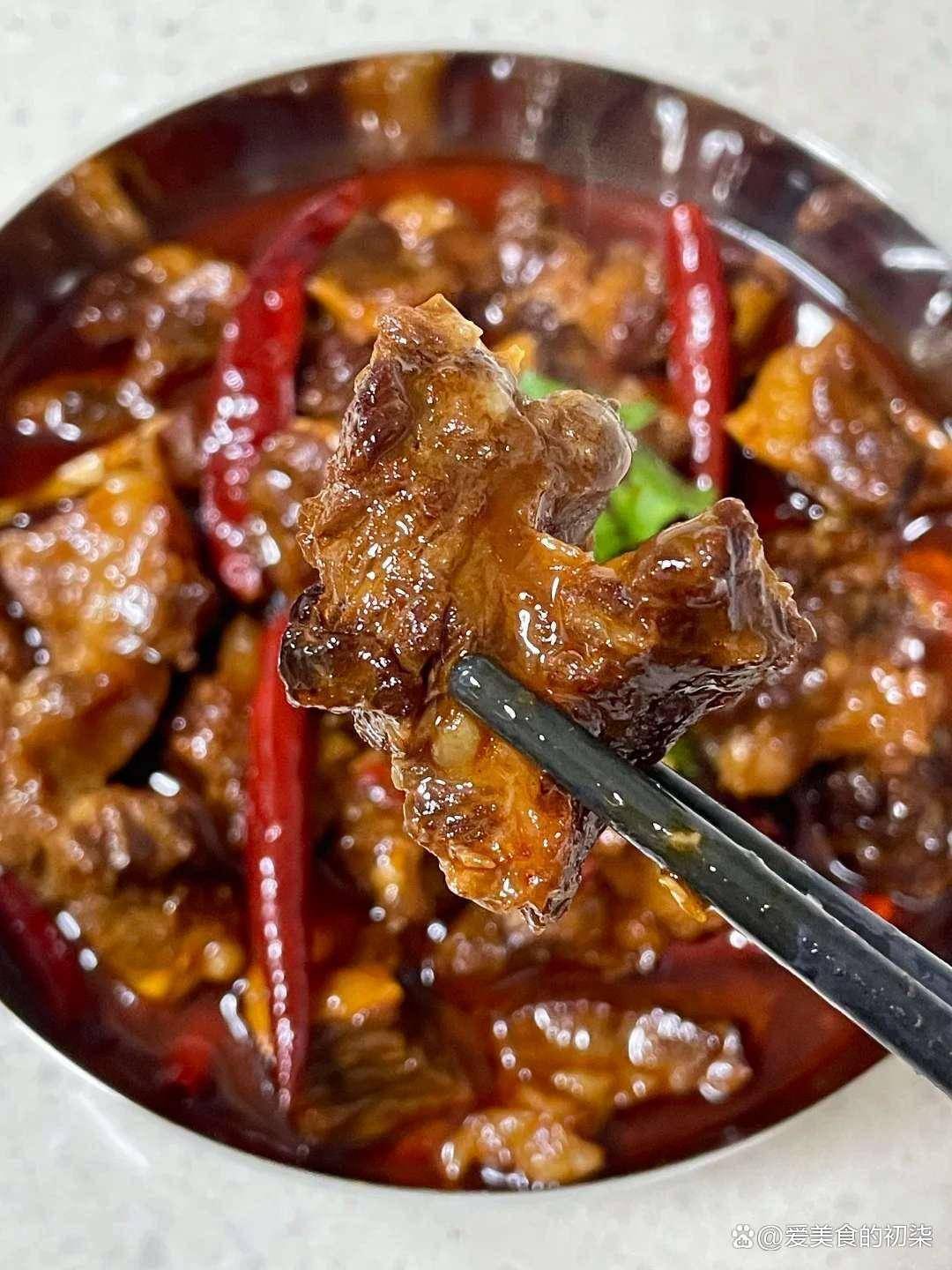 焯水加2片陈皮王酥嫩脱骨汁更浓孩子吵着吃