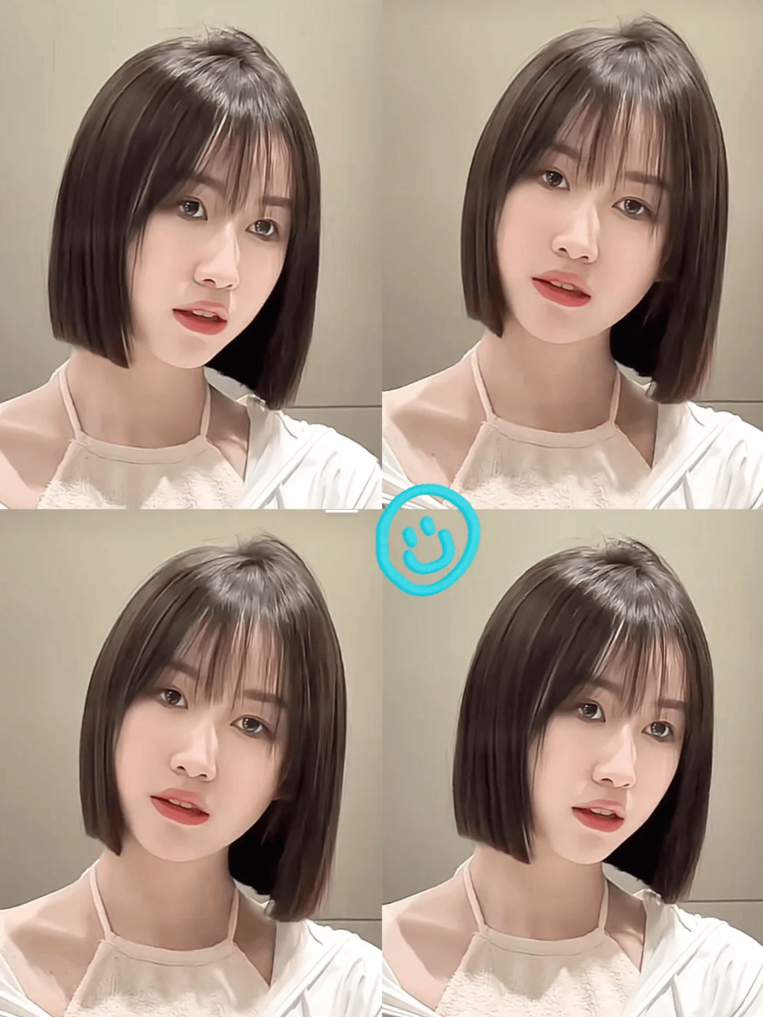 今年流行松弛感短发,可欲可减龄的瘦脸发型
