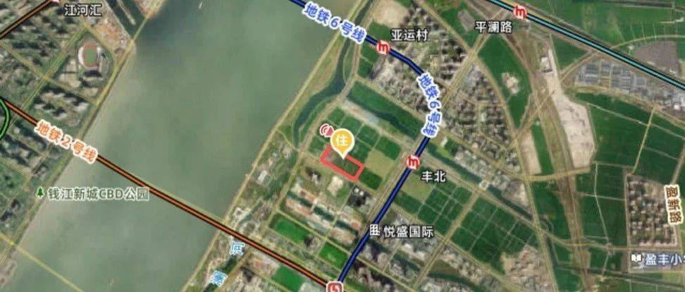 地王之战！杭州丰北TOD首宗宅地上线！亚运村旁VS莲花碗旁，谁更胜一筹？_水电新村_地块_周边