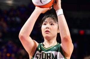 WNBA：李月汝申请交易后首战2分 连3场不到6分钟风暴大胜
