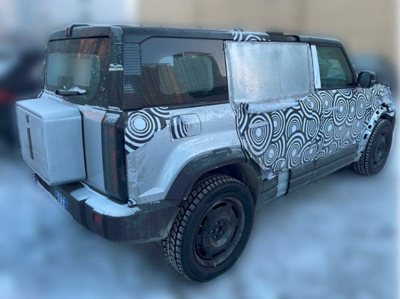 iCAR 05谍照曝光：疑似奇瑞增程新车，尺寸超越iCAR 03引关注