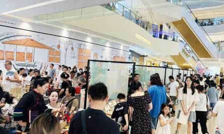 21个非遗四川·百城百艺品牌亮相乐山，展