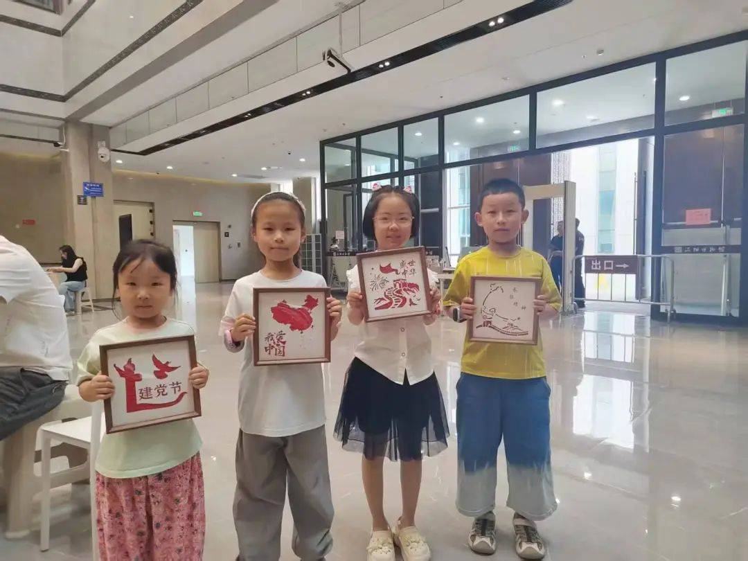 —红色主题竹编画手工活动在涡阳县博物馆举办