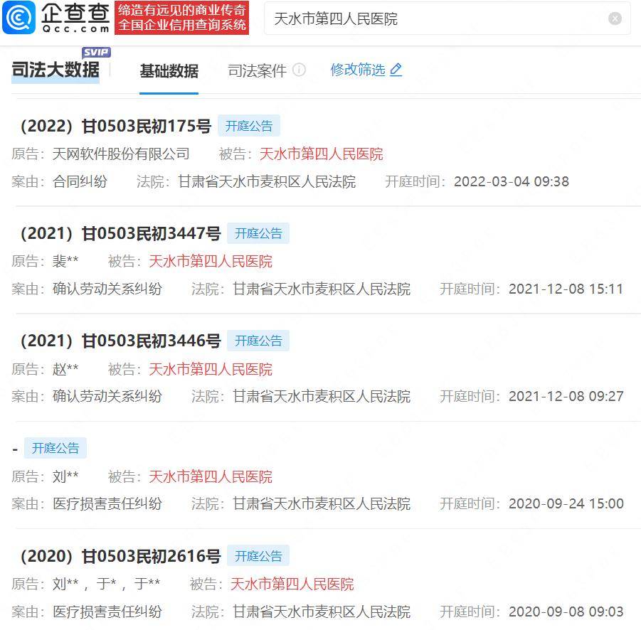 女子做取环手术致十级伤残:天水市第四人民医院曾多次被罚(图3)